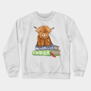 Huggy Harry Loves Books Crewneck Sweatshirt